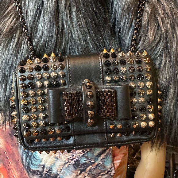 Christian Louboutin Sweet Charity Spike Studded Crossbody - Picture 4 of 14